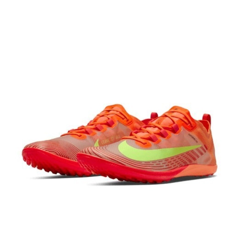 Nike Zoom Victory Waffle 5 Track Shoes Men's 12 Orange Yellow AJ0846-801